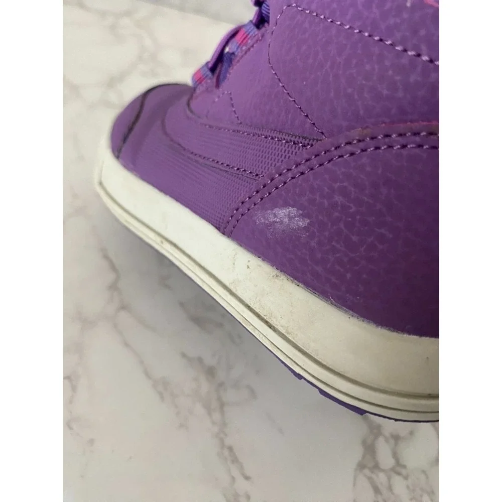 Merrel Boots Toddler Sz 10 Purple Snow Rain Waterproof Fall
